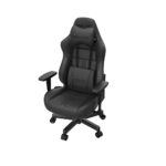 Anda Seat Dark Demon Dragon PC Gaming Chair, Steel Frame, Faux Leather, 170kg Max Load, Black