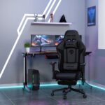 Anda Seat Jungle 2 PC Gaming Chair Faux Leather 150 kg Black and Yellow