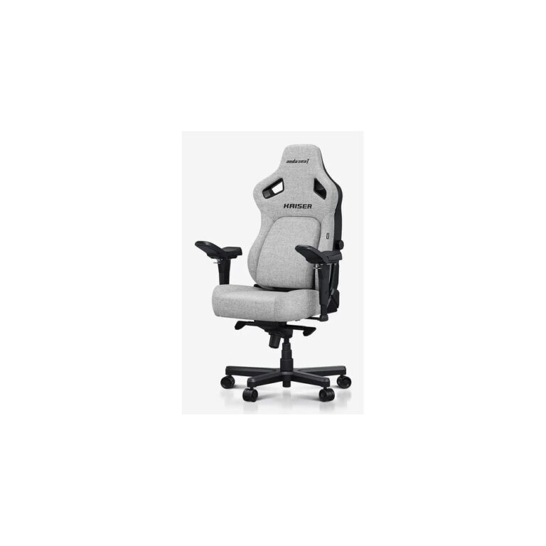 Anda Seat Kaiser 4 Gaming Armchair Fabric 180 kg Grey
