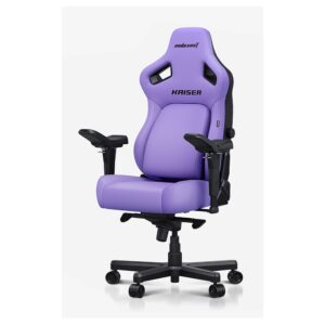 Anda Seat Kaiser 4 Series Gaming Armchair Faux Leather Purple Black 120 kg Max Weight