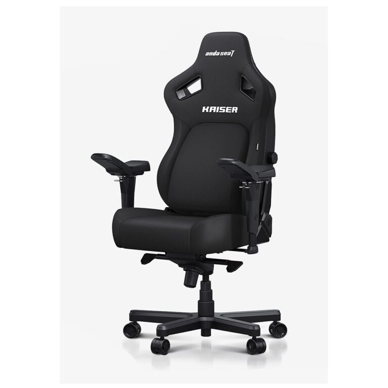 Anda Seat Kaiser 4 Series Gaming Armchair Padded Fabric Black 120 kg Max Weight