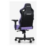 Anda Seat Kaiser 4 Series Gaming Chair Faux Leather Black and Purple 180 kg Max Weight