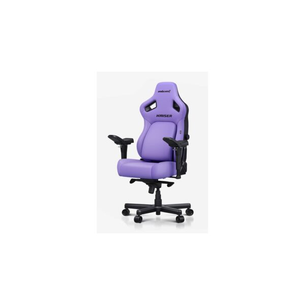Anda Seat Kaiser 4 Series Gaming Chair Faux Leather Black and Purple 180 kg Max Weight
