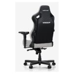 Anda Seat Kaiser 4 Series Gaming Chair with Padded Fabric Seat, 5D Armrests, Lumbar & Head Pillow - Black/Grey