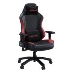 Anda Seat Luna Gaming Armchair Padded Seat, Max Load 120kg, Adjustable 4D Armrest, Black/Red