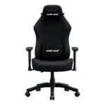 Anda Seat Luna Gaming Armchair Padded Steel Frame 120kg Max Weight Black Fabric