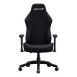 Anda Seat Luna Gaming Armchair Padded Steel Frame 120kg Max Weight Black Fabric