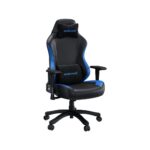 Anda Seat Luna Gaming Chair Padded Seat, Steel Frame, Black/Blue, 120kg Max Weight