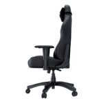 Anda Seat Luna Gaming Chair Steel Frame Faux Leather Black