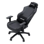 Anda Seat Luna Gaming Chair Steel Frame Faux Leather Black