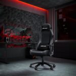 Anda Seat Luna Gaming Chair Steel Frame Faux Leather Black