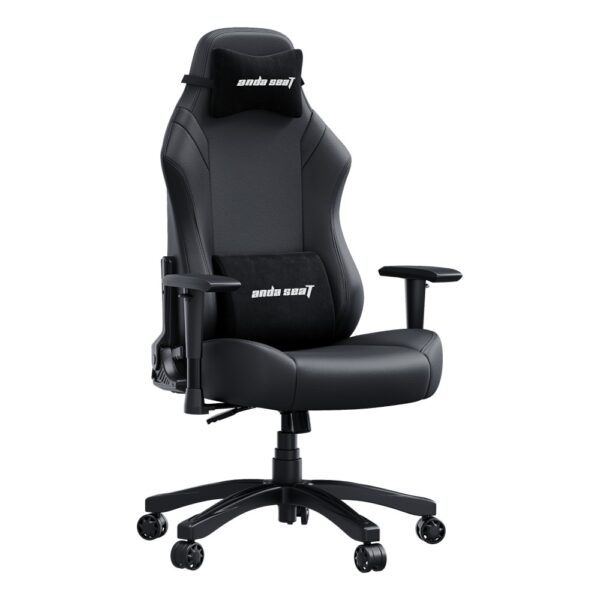 Anda Seat Luna Gaming Chair Steel Frame Faux Leather Black