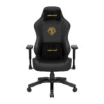 Anda Seat Phantom 3 PC Gaming Chair Faux Leather Black 90kg Max User Weight