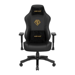 Anda Seat Phantom 3 PC Gaming Chair Faux Leather Black 90kg Max User Weight