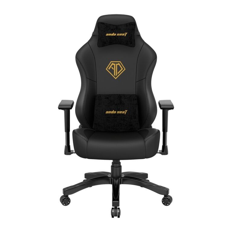 Anda Seat Phantom 3 PC Gaming Chair Faux Leather Black 90kg Max User Weight