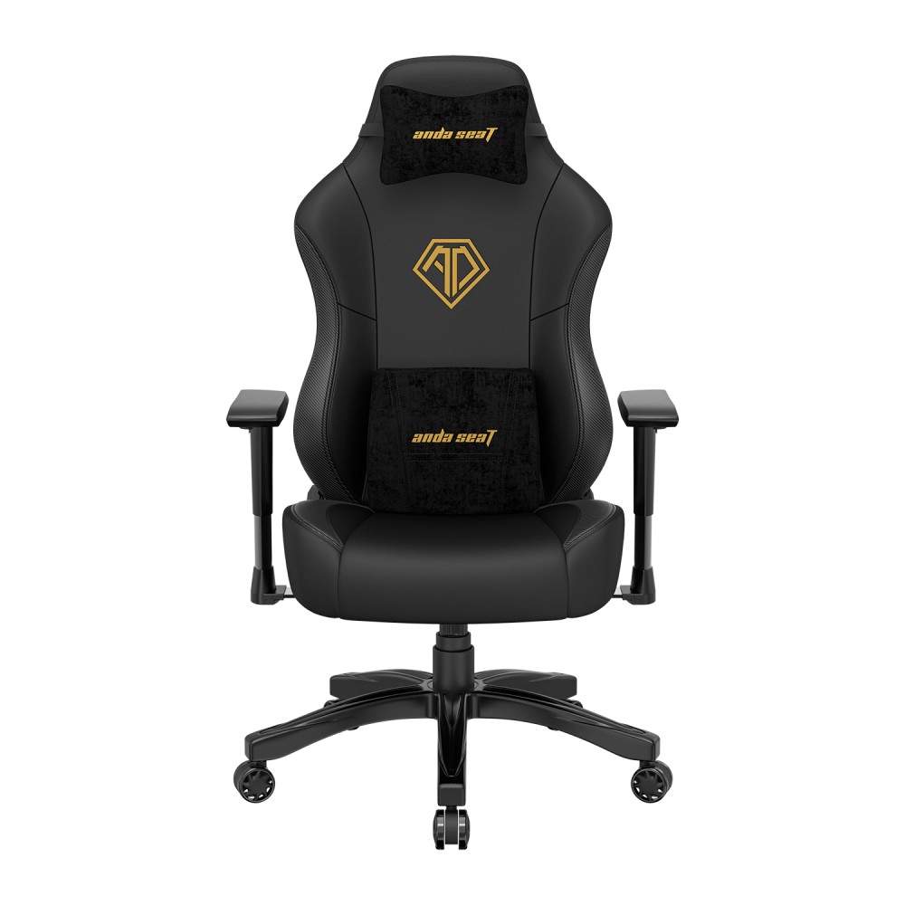 Anda Seat Phantom 3 PC Gaming Chair Faux Leather Black 90kg Max User Weight
