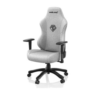 Anda Seat Phantom 3 PC Gaming Chair Upholstered Padded Seat Grey
