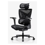 Anda Seat X-Air Pro Mesh Ergonomic Office Chair, 120kg Capacity, Black, 4D Armrests