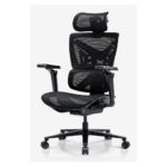 Anda Seat X-Air Pro Mesh Ergonomic Office Chair, 120kg Capacity, Black, 4D Armrests
