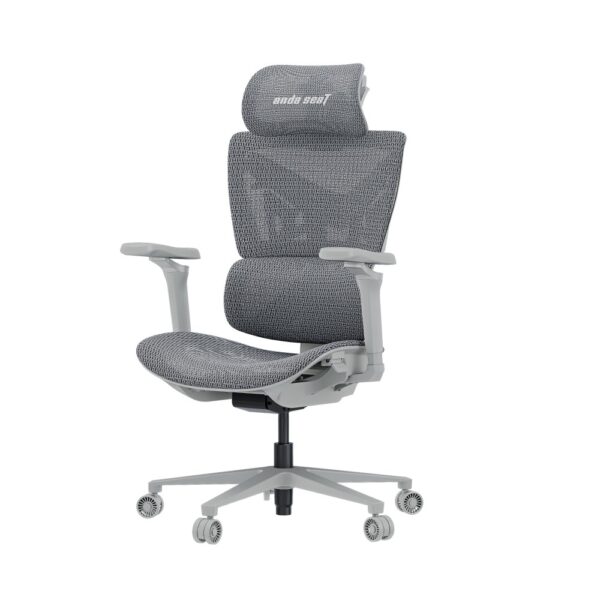 Anda Seat X-Air Pro Mesh Ergonomic Office Chair, Grey, Adjustable 4D Armrest, 120kg Capacity