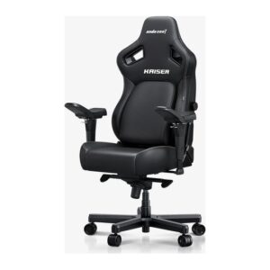 Andaseat Kaiser 4 Series Gaming Armchair Faux Leather Black Max 180 kg 5D Armrest