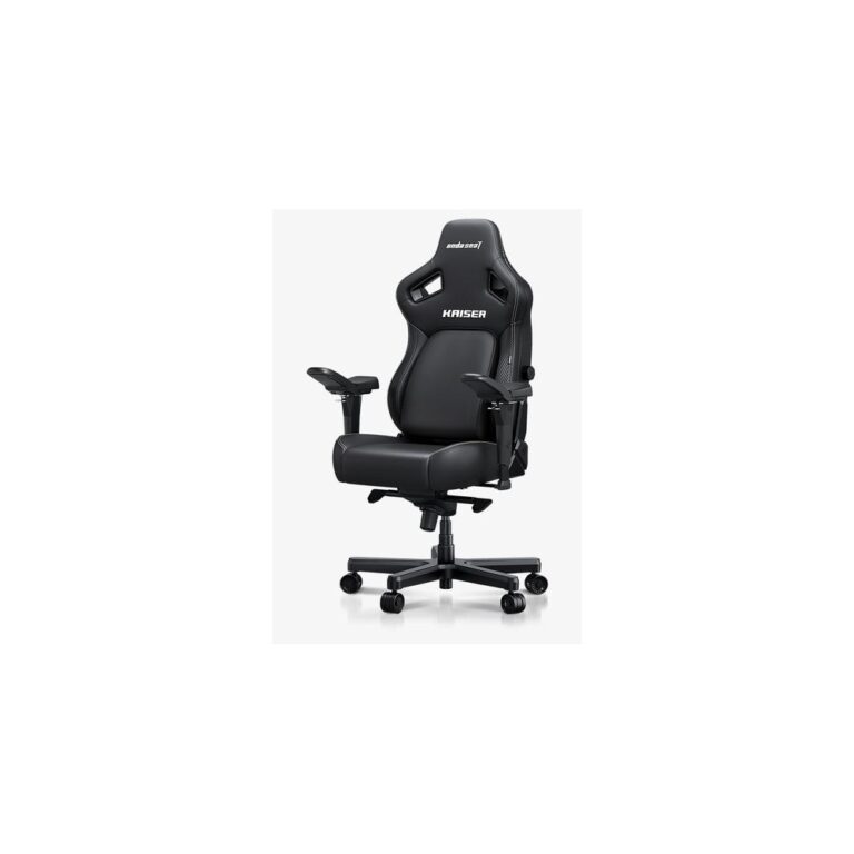 Andaseat Kaiser 4 Series Gaming Armchair Faux Leather Black Max 180 kg 5D Armrest