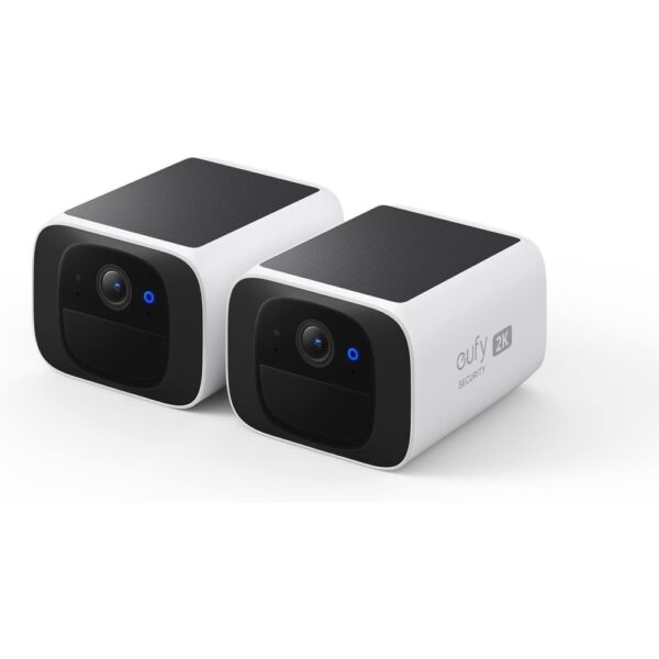 Anker S220 SoloCam Wireless Security Camera with Solar Panel (2 Pack)