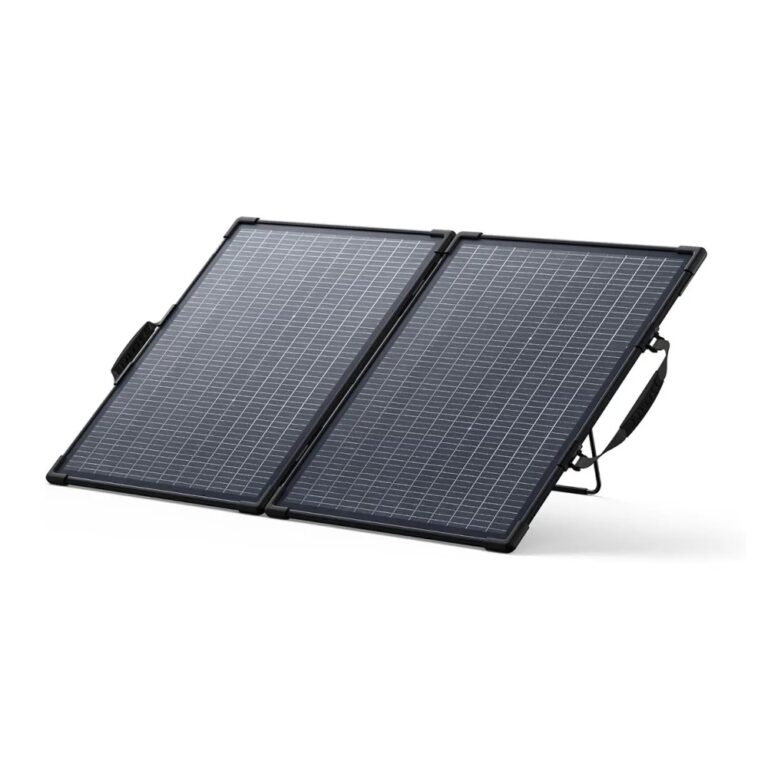 Anker Solix PS100 Portable Solar Panel 100 W Monocrystalline Silicon Black and Blue