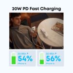 Anker USB-C Charger, 20W, White