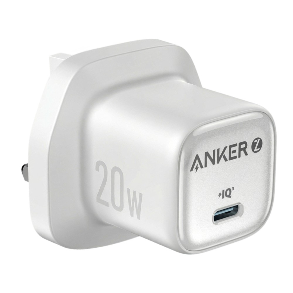 Anker USB-C Charger, 20W, White Anker USB-C Charger, 20W, White