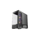 Antec C2M ARGB Midi Tower PC Case, Micro-ATX, Mini-ITX, Tempered Glass, Black