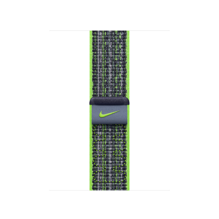 Apple 41mm Nike Sport Loop - Bright Green/Blue