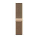 Apple 46mm Gold Milanese Loop - S/M
