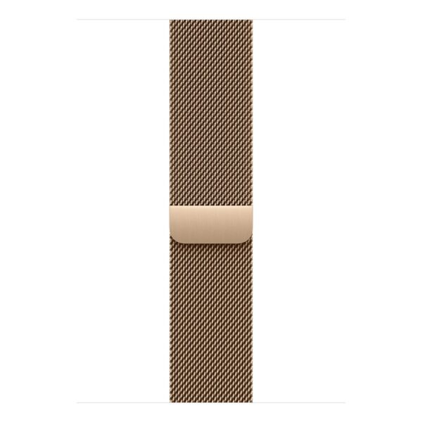 Apple 46mm Gold Milanese Loop S/M