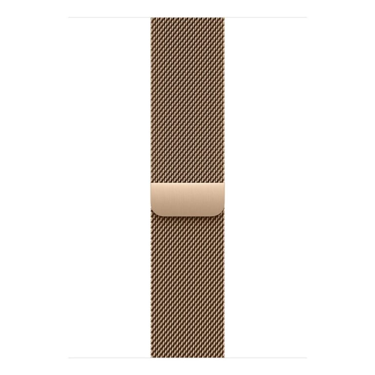 Apple 46mm Gold Milanese Loop S/M