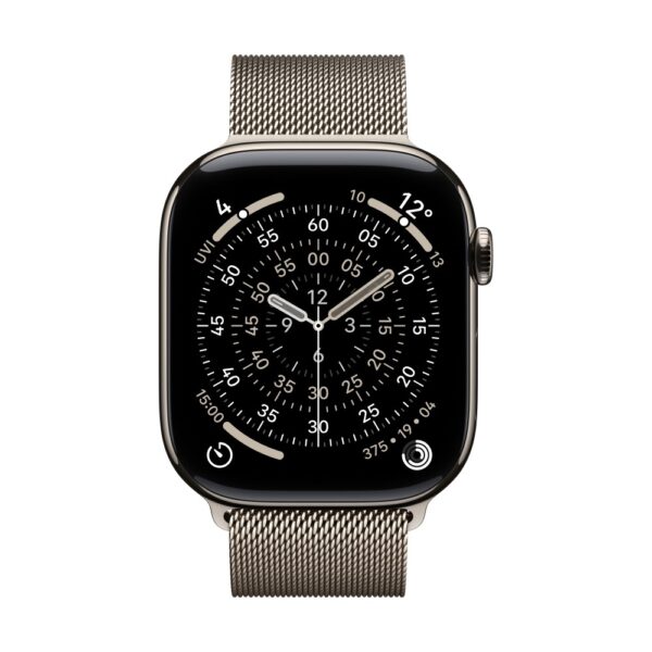 Apple 46mm Natural Milanese Loop M/L