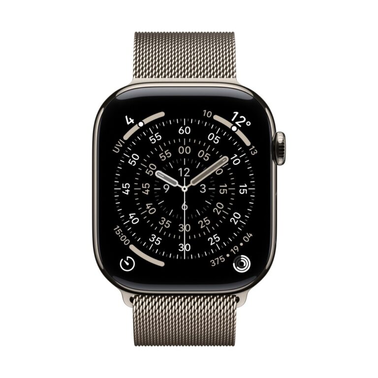 Apple 46mm Natural Milanese Loop M/L