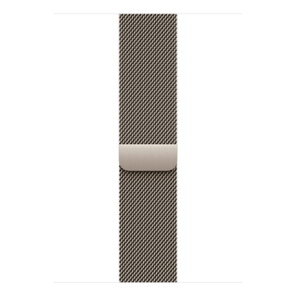 Apple 46mm Natural Milanese Loop S/M