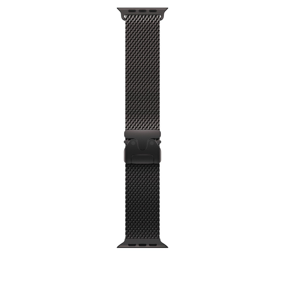 Apple 49mm Black Titanium Milanese Loop - Large Apple 49mm Black Titanium Milanese Loop - Large