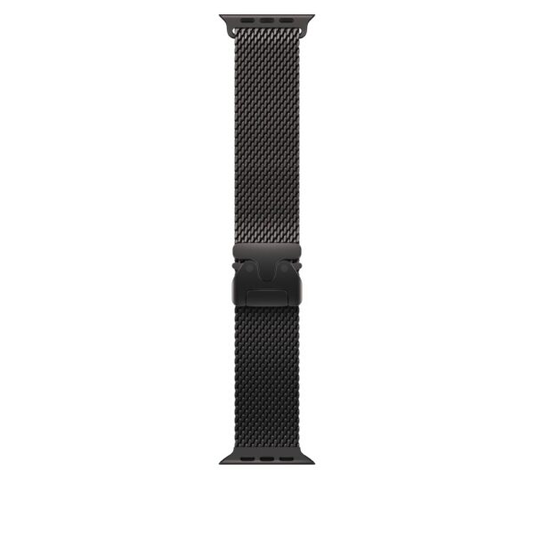 Apple 49mm Black Titanium Milanese Loop - Small