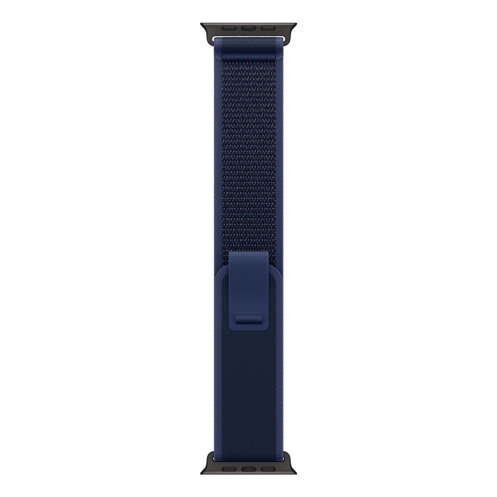 Apple 49mm Blue Trail Loop - M/L - Black Titanium Apple 49mm Blue Trail Loop - M/L - Black Titanium