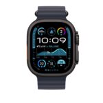 Apple 49mm Navy Ocean Band Ext. - Black Titanium