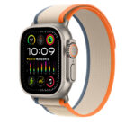 Apple 49mm Orange/Beige Trail Loop S/M