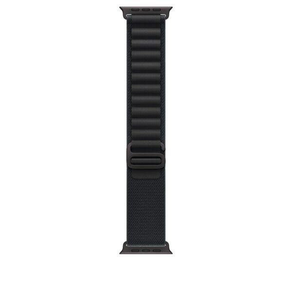 Apple Alpine Loop Watch Band for 44mm 45mm 46mm 49mm - Black M