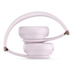 Apple Beats Solo 4 On-Ear Wireless and Wired Headphones with Bluetooth 5.3 and Built-in Microphone - Pink