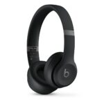 Apple Beats Solo 4 On-Ear Wireless Headphones with Bluetooth 5.3, Built-In Microphone, and 50-Hour Battery Life - Black