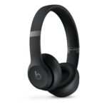 Apple Beats Solo 4 On-Ear Wireless Headphones with Bluetooth 5.3, Built-In Microphone, and 50-Hour Battery Life - Black