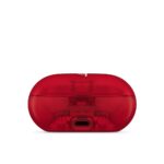 Apple Beats Solo Buds True Wireless In-Ear Earbuds with Built-in Mic - Transparent Red