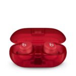 Apple Beats Solo Buds True Wireless In-Ear Earbuds with Built-in Mic - Transparent Red
