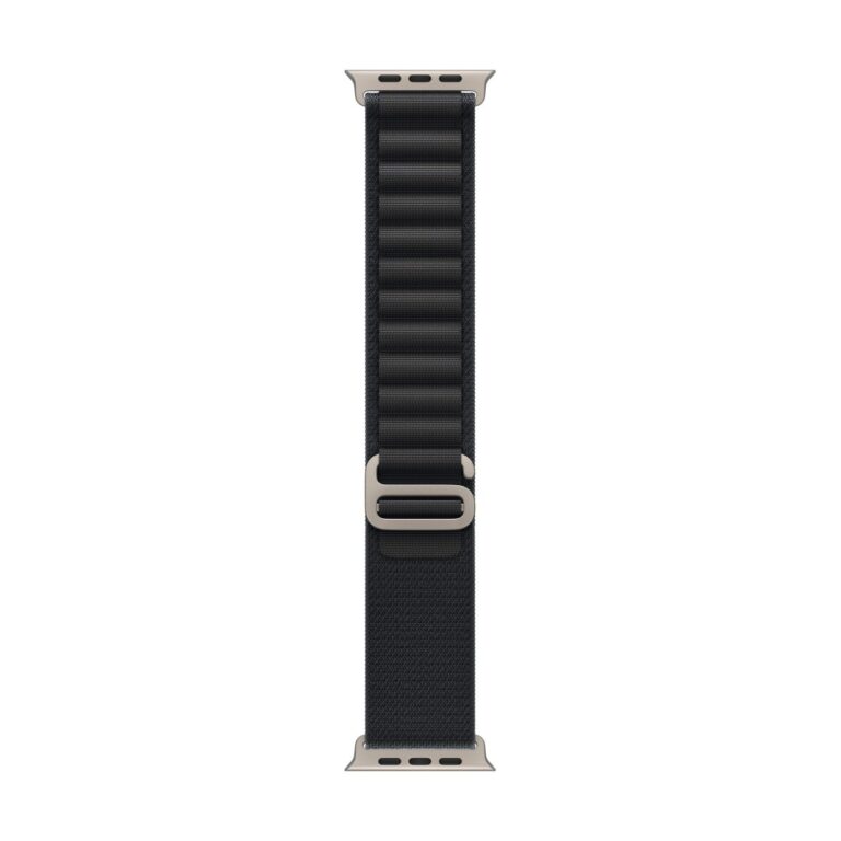 Apple Black Titanium/Polyester/Spandex Band